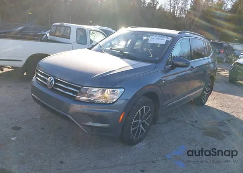 2021 Volkswagen Tiguan 2.0T Se/2.0T Se R-Line Black/2.0T Sel from USA, damaged, VIN 3VV3B7AX5MM090214